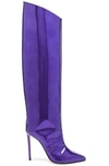 ALEXANDRE VAUTHIER ALEXANDRE VAUTHIER ALEX PATENT KNEE HIGH BOOTS IN PURPLE