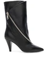 GIVENCHY Zip Leather Boots,GIVE-WZ229