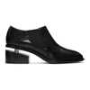 ALEXANDER WANG BLACK FLOATING HEEL JAE BOOTS