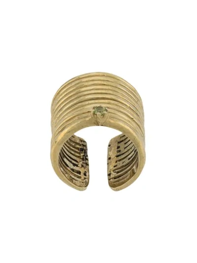 Angostura Long Open Ring - Gold