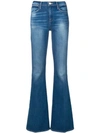 FRAME WASHED BOOTCUT JEANS