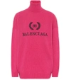 BALENCIAGA BB TURTLENECK jumper,P00363165