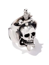THE GREAT FROG SKULL AND DAGGER RING