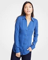 ANN TAYLOR PETITE ESSENTIAL SHIRT,484090