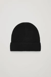 COS KNITTED CASHMERE HAT,0430153003