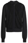 THEORY WOMAN KNITTED HOODED SWEATER BLACK,GB 6200568457424452