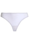 SKIN SKIN WOMAN COTTON-JERSEY THONG LILAC,3074457345619502206