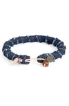 MIKIA DENIM BRACELET,183-M-007020