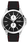 HUGO SILICONE STRAP WATCH, 41MM,1530001