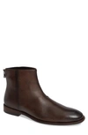 JOHN VARVATOS NYC BACK ZIP BOOT,F3631U3B-A664B