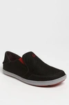 Olukai 'nohea' Mesh Slip-on In Black/ Black