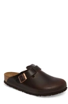 Birkenstock Boston Bold Gap Roast Clog In Habana Oiled Leather