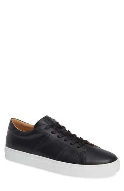 Greats Royale Sneaker In Nero Leather