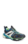 Balenciaga Multicoloured Track Low-top Sneakers In Blue/ Green