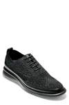 Cole Haan Men's 2.zerogrand Stitchlite Knit Plain Toe Oxfords In Black Knit