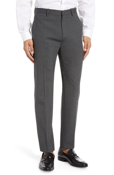 Theory Mayer New Tailor 2 Wool Dress Pants In Grey