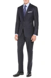 HART SCHAFFNER MARX NEW YORK CLASSIC FIT CHECK WOOL SUIT,165680608193