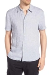 JAMES PERSE SLIM FIT LINEN SPORT SHIRT,MJZ3083