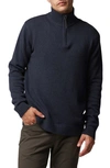 Rodd & Gunn Rodd And Gunn Merrick Bay Quarter-zip Sweater In Ink