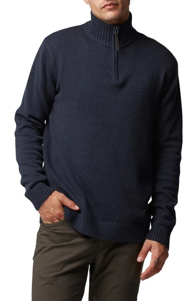 RODD & GUNN RODD & GUNN MERRICK BAY QUARTER ZIP SWEATER,EP0796
