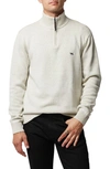 Rodd & Gunn Rodd And Gunn Merrick Bay Quarter-zip Sweater In Natural