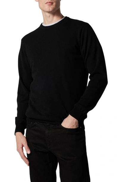 Rodd & Gunn Men's Queenstown Optim Wool-cashmere Jumper In Black