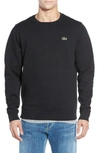 Lacoste 'sport' Crewneck Sweatshirt In Black