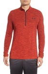Under Armour Siphon Regular Fit Half-zip Pullover In Red
