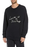 DRIFTER LOVER EMBROIDERED SWEATSHIRT,MK1823LO