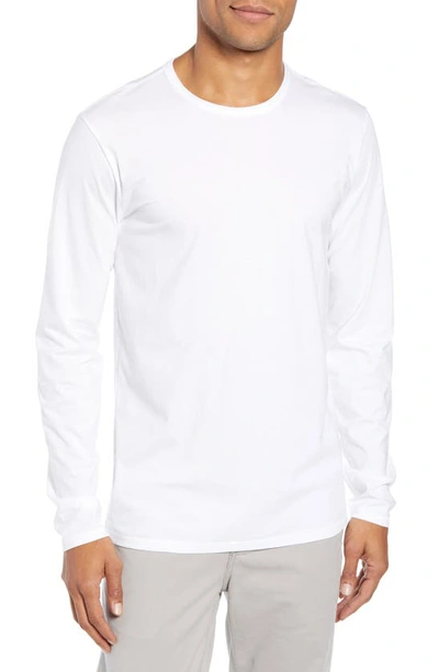 Rag & Bone Organic Cotton-jersey Long-sleeved T-shirt In Ivry