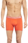 Calvin Klein Men's Customized Stretch Boxer Briefs In Tigerlily