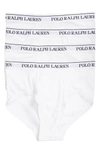 Ralph Lauren Polo  4-pack Low Rise Cotton Briefs In White