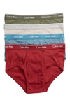 CALVIN KLEIN 4-PACK COTTON BRIEFS,U4000