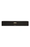 Wolf Palermo Safe Deposit Jewelry Box - Black In Black