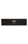 Wolf Palermo Medium Jewelry Box - Black In Anthracite