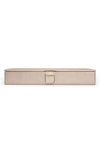 Wolf Palermo Safe Deposit Jewelry Box - Metallic In Rose Gold