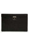 Wolf Palermo Large Jewelry Box - Black In Anthracite