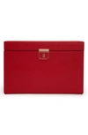 Wolf Palermo Large Jewelry Box - Red