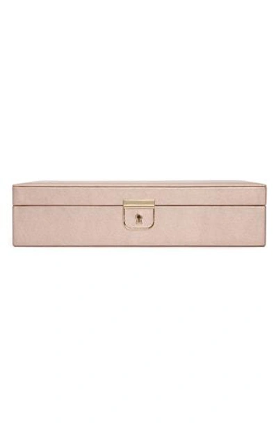 Wolf Palermo Medium Rose Gold Jewelry Box 213216 In Gold Tone,pink,rose Gold Tone