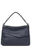 BOTKIER COBBLE HILL SLOUCH CALFSKIN LEATHER HOBO - BLUE,18F1957