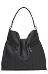 BOTKIER TRIGGER PEBBLED LEATHER HOBO,18F1971