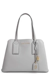 Marc Jacobs The Editor Leather Tote - Grey In Griffin