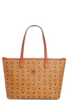 MCM MEDIUM VINTAGE VISETOS SHOPPER,MWP8AXL62