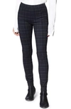 Sanctuary Grease Plaid Leggings In Autumn Plaid