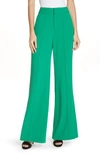 ALICE AND OLIVIA DYLAN HIGH WAIST CLEAN FIT PANTS,CC809202104