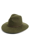 BARBOUR TACK FELTED WOOL FEDORA,LHA0217OL35