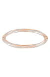 SWAROVSKI Hiltbangle Crystal Swirl Bracelet,5350171