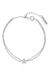 Olivia Burton Celestial Star Chain Bracelet In Silver