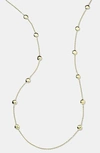 Ippolita Women's Classico Long 18k Yellow Gold Hammered Pinball Multi-station Layering Necklace In Yellow Gold