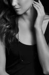 Lagos Caviar Icon Station Necklace In Silver/ Hematite